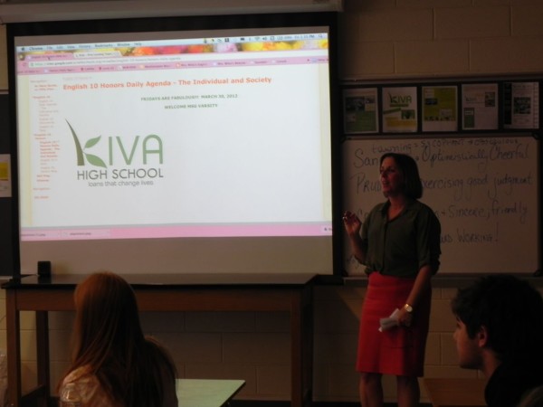 Sophomores Making a Difference with KIVA