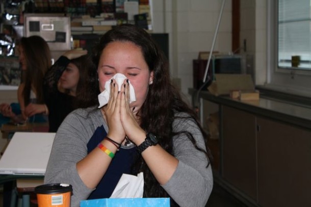 Students Struggle with Springtime Allergies