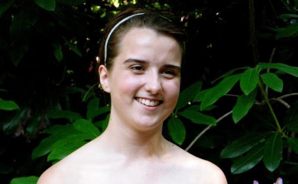 Sara Lucas at last year's Senior Prom