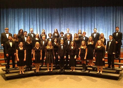 The Westhampton Beach High School Chamber Singers under the direction of Mr. Eric Rubinstein