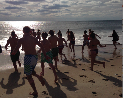 The cold temps didn't stop WHB students from doing a good deed.