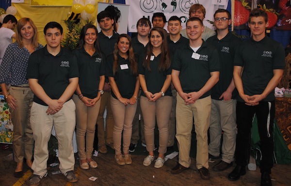 The Helios team at the National Business Plan competition in NYC on April 2nd.