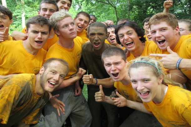 “Candidates” of USNA’s Summer Seminar in action. (Photo creds: USNA)