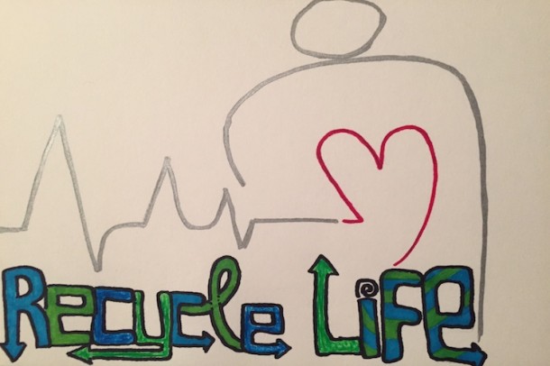 One of the many logos for the organ donation movement.