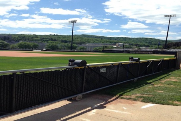 A baseball field at USMA/West Point.