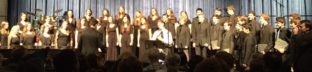 Chamber+Choir+performs+in+the+spring+concert