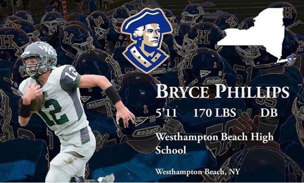 Bryce+Phillips%2C+%2312+for+Hamilton+College+football