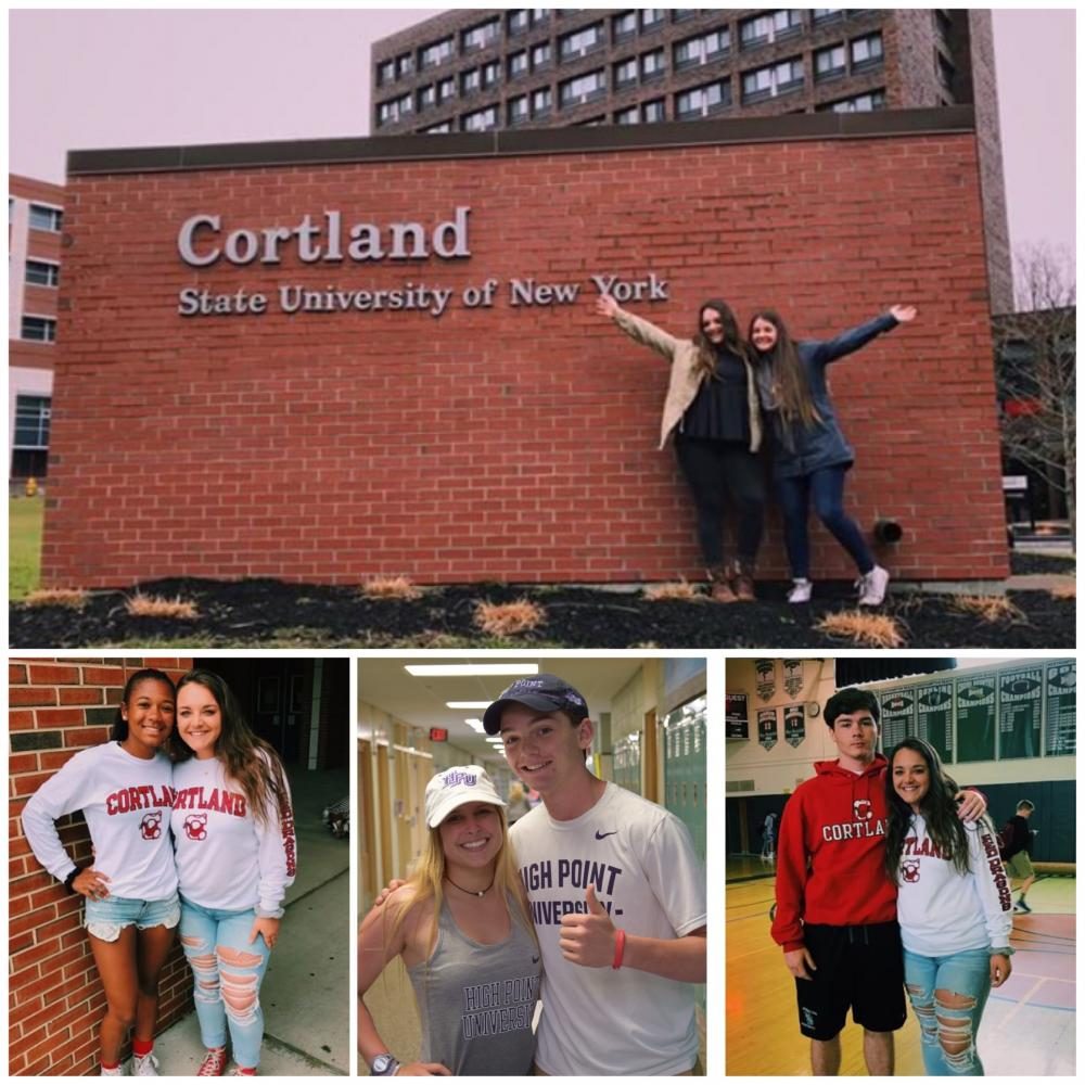 top picture: Hanna Mancuso and Jillian Gallovic
bottom left: Juliet Clarke and Hanna Mancuso 
bottom middle: Kaitlyn Brierton and Luke Dalton 
bottom right: Tristan Hogan and Hanna Mancuso