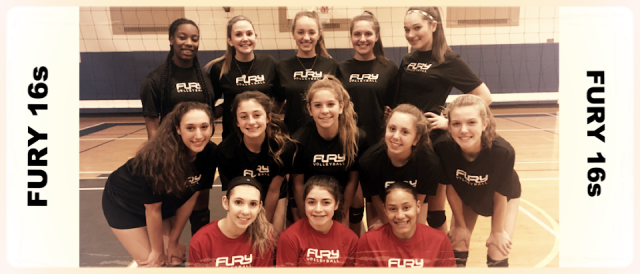 Lindsay Andreopoulos and Jillian Watson's Fury 16s Team.