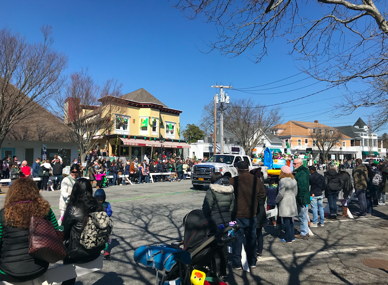 Green Fills the Streets in WHB!