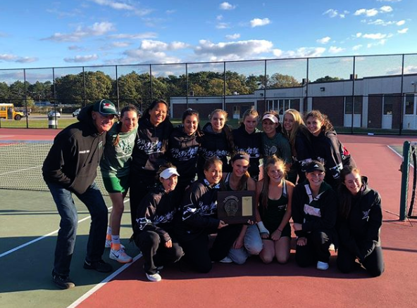 2018-2019 Girl's tennis team