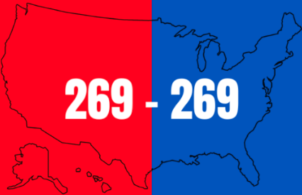 What Happens If The Electoral College Ties?