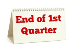 The End of Quarter 1