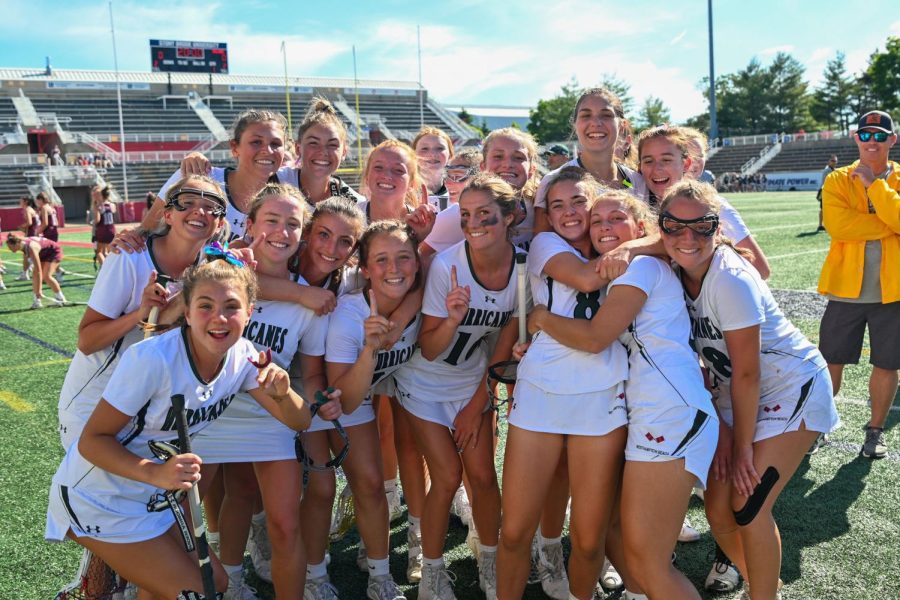 The team after the Long Island Championship win. 