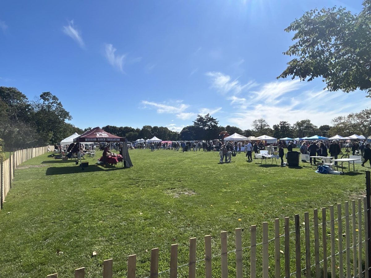 The Great Lawn on Sunday during the Fall Festival Event.