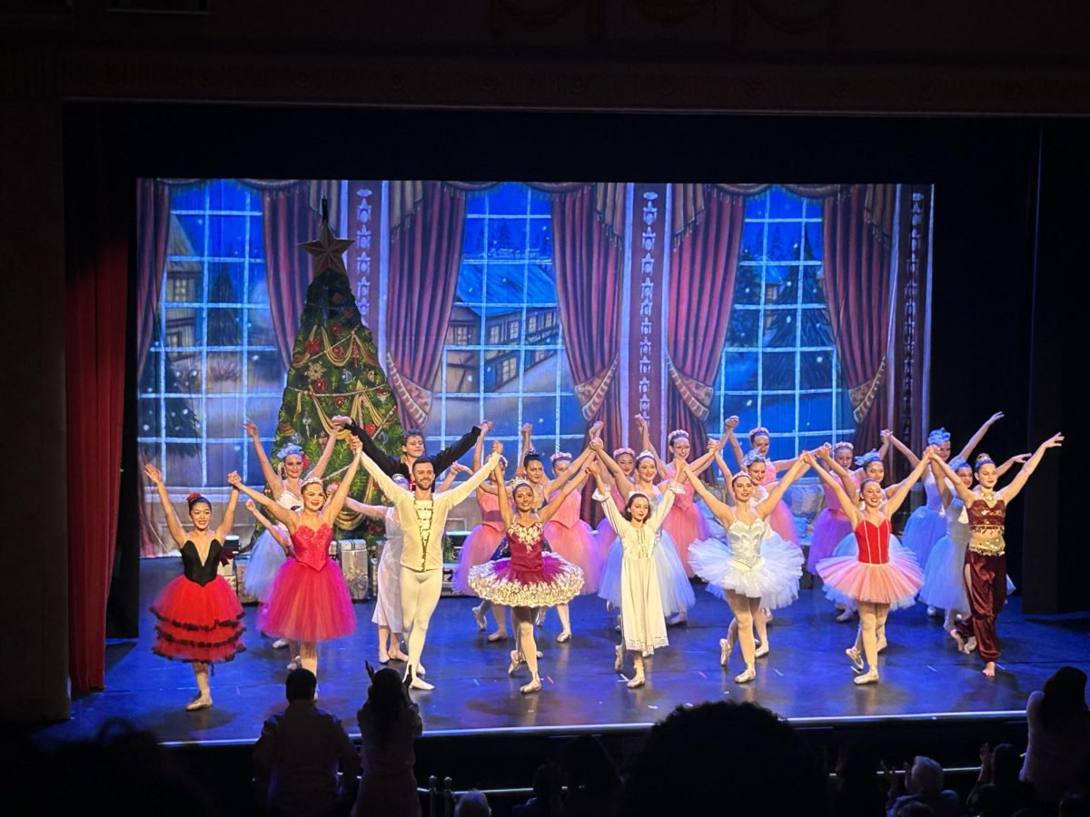 WHB Seniors take their final bows; Brynn Reilly, Sydney Scheurer, Priscilla Calise, & Rosalie Judd.  