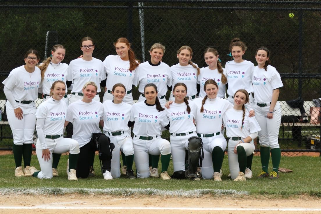 Girls varsity softball team. Photo courtesy of Kayla Spanbock.
