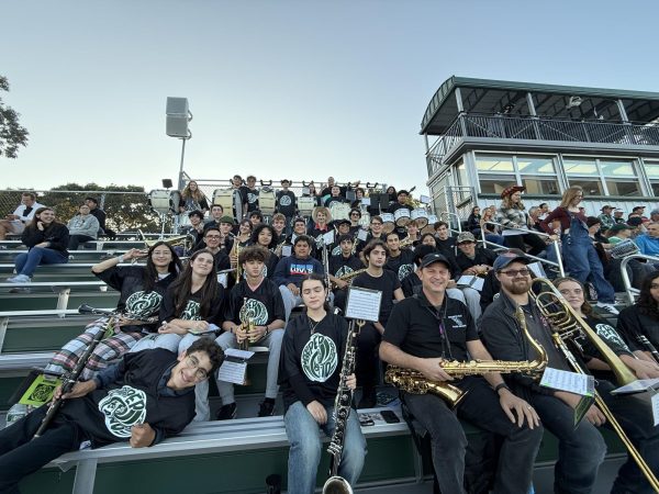 Pep Band performing at a home game