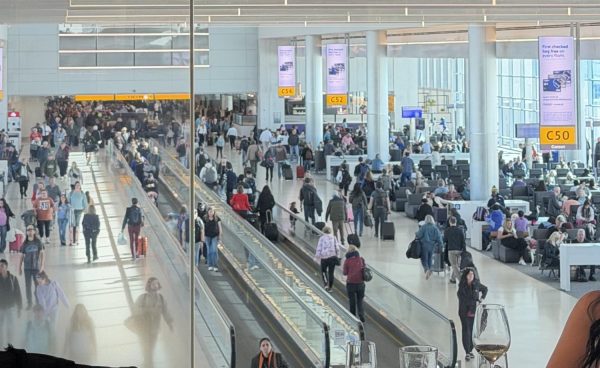 Denver International Airport over February break