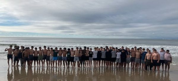 WHB Football team after the challenge
